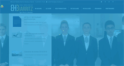 Desktop Screenshot of lycee-hotelier-biarritz.com