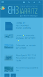 Mobile Screenshot of lycee-hotelier-biarritz.com